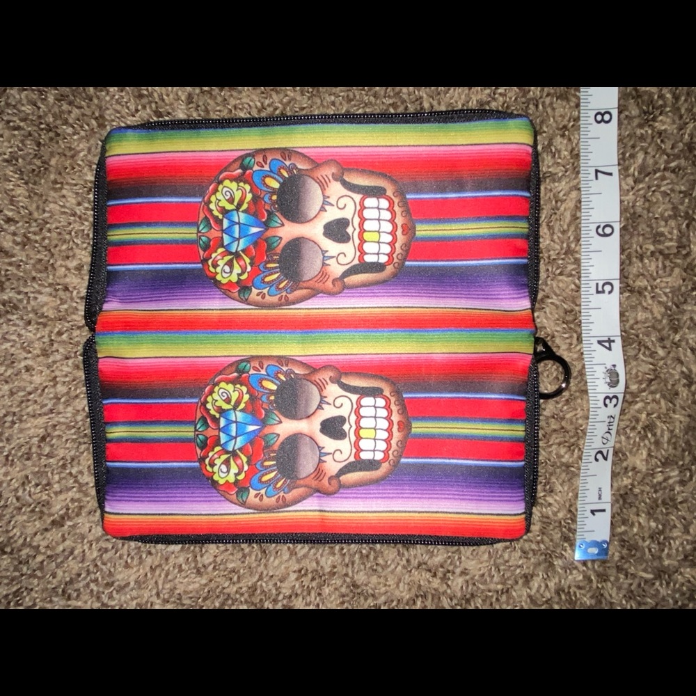 Wallet with Mexican style print